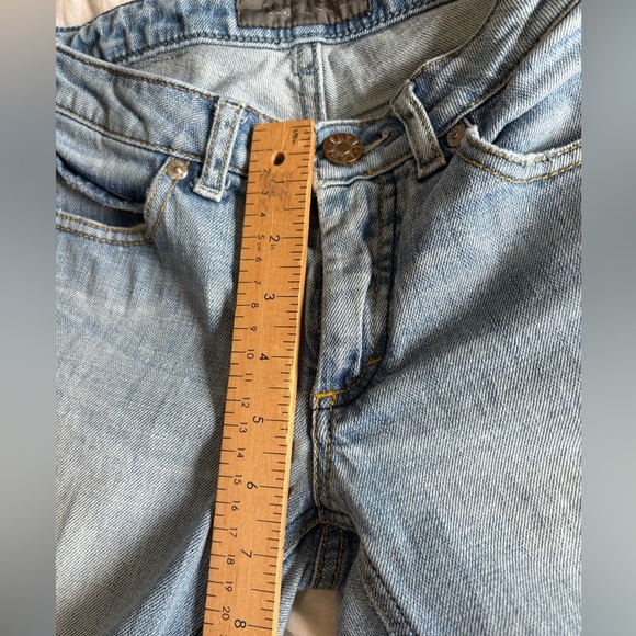 Acne Studios hep light wash denim straight jeans low rise size 26/26 - Picture 9 of 10